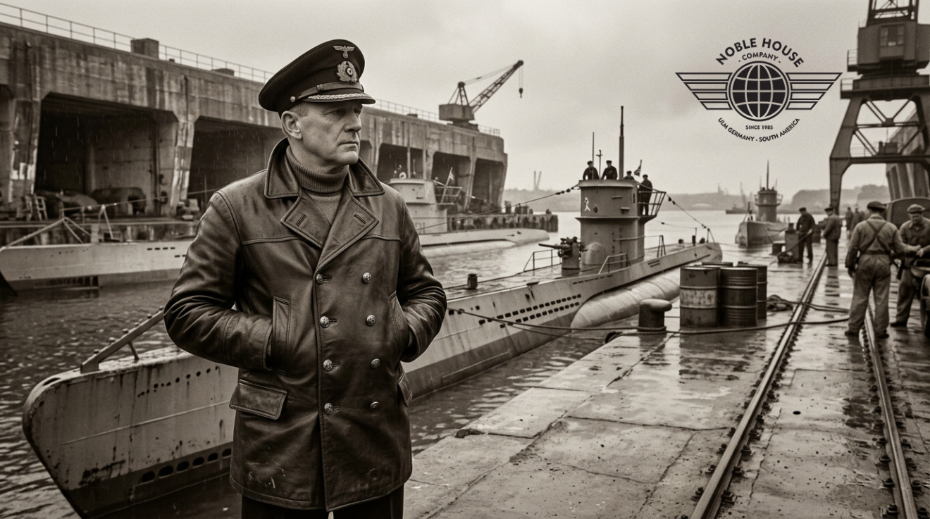 U-Boot Leder Mantel