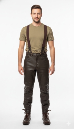 Hilbert leather trousers 