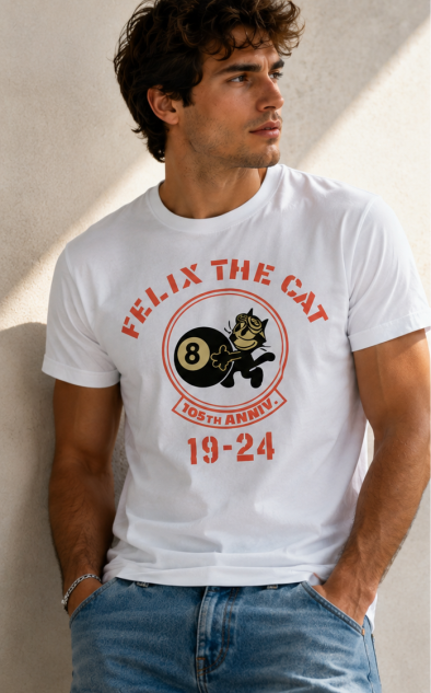 Felix The Cat T-Shirt White 