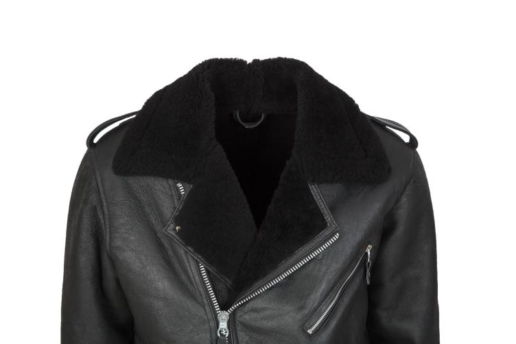 Perfekto Rockabilly Lederjacke  aus  Lammfell 