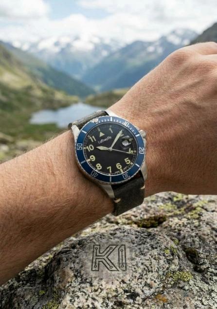 Luftwaffe Flieger X Diver Blue 