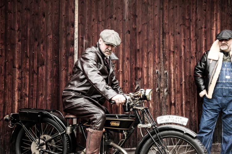 Hilbert Motorrad Lederhose 