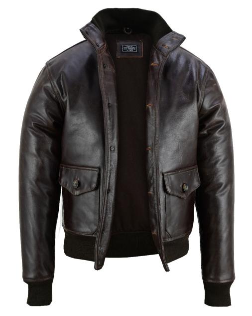 A-1 Fliegerjacke Pferdeleder 