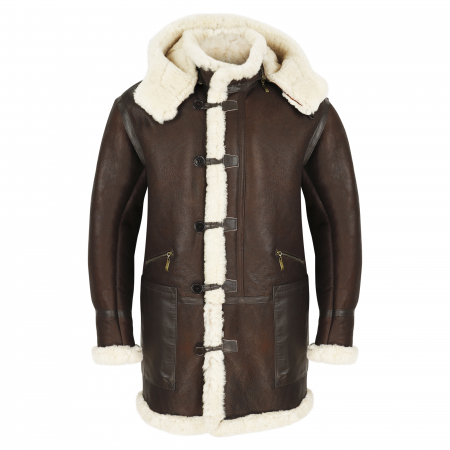 B-7 Flight Jacket: Sheepskin Parka 