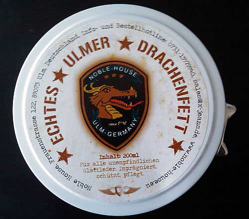 Lederfett 75 ml Black 