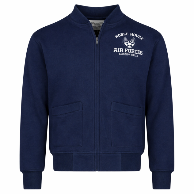 Sweatjacke Air Force in Navy Blau 